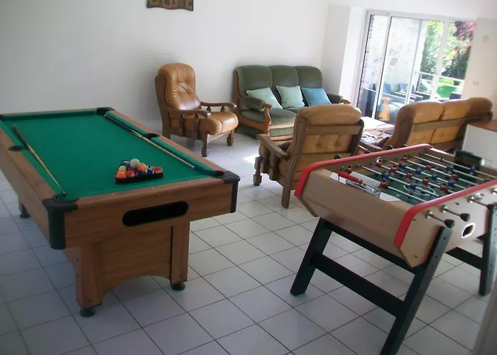 Ferienhaus Charmante Maison Perigourdine Avec Billard, Babyfoot Et Acces Wifi - Fr-1-497-65 La Mesniere